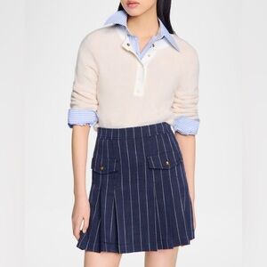 Sandro Wool-Cashmere Edouard Pullover / Size 0